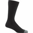 Darn Tough Mens Solid Crew Lightweight Lifestyle Socks  -  Medium / Black