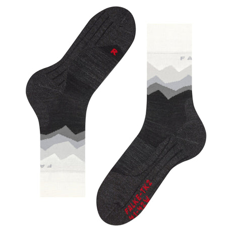FALKE Womens TK2 Explore Trekking Crew Socks  - 