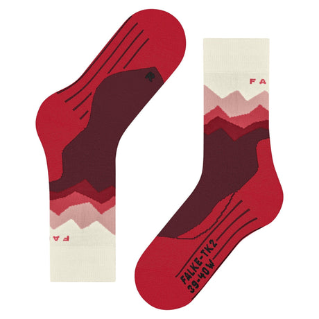 FALKE Womens TK2 Explore Trekking Crew Socks  - 