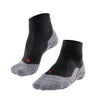 FALKE Womens TK5 Wander Short Trekking Mini-Crew Socks  -  35-36 / Black/Mix