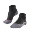 FALKE Womens TK5 Wander Short Trekking Mini-Crew Socks  -  35-36 / Asphalt