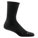 Darn Tough Mens The Standard Crew Lightweight Lifestyle Socks  -  Small / Black