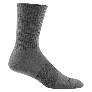 Darn Tough Mens The Standard Crew Lightweight Lifestyle Socks  -  Medium / Medium Gray