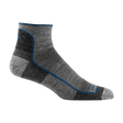 Darn Tough Mens 1715 Quarter Lightweight Running Socks  -  Medium / Charcoal