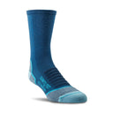 Farm to Feet Damascus Full Cushion Hiking 3/4 Crew Socks  -  Small / Denim/Pow Blue