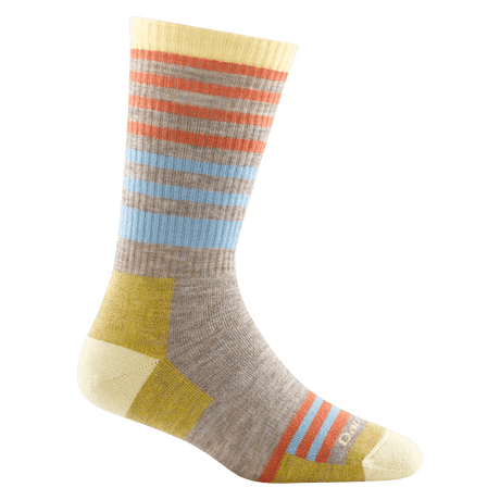 Darn Tough Womens Gatewood Boot Midweight Hiking Socks  -  Small / Oatmeal