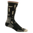 Darn Tough Mens ABC Boot Midweight Hiking Socks  -  Medium / Black