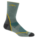 Darn Tough Mens Light Hiker Micro Crew Lightweight Socks  -  Medium / Seafoam