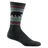 Darn Tough Mens VanGrizzle Boot Midweight Hiking Socks  -  Medium / Charcoal