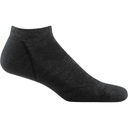 Darn Tough Mens Light Hiker No Show Lightweight Socks  -  Medium / Black