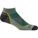 Darn Tough Mens Light Hiker No Show Lightweight Socks  -  Medium / Seafoam