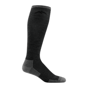 Darn Tough Mens Westerner Over-the-Calf Lightweight Work Socks  -  Medium / Charcoal