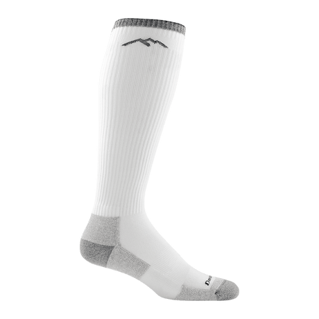 Darn Tough Mens Westerner Over-the-Calf Lightweight Work Socks  -  Small / White