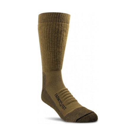 Farm to Feet Quantico Full Cushion Boot Socks  -  Medium / Coyote Brown