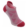 Wrightsock Run Luxe Single Layer Tab Socks  -  Small / Fuchsia