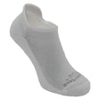 Wrightsock Run Luxe Single Layer Tab Socks  -  Small / White