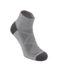 Wrightsock Run Luxe Cushion Quarter Socks  -  Small / Titanium