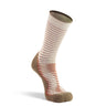 Fox River Stripe Lightweight Crew Socks  -  Medium / Beige