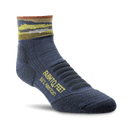 Farm to Feet Max Patch Lightweight Mini Crew Hiking Socks  -  Small / Denim Heather