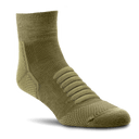 Farm to Feet Fayetteville Light Cushion 1/4 Crew Tactical Socks  -  Small / Coyote Brown