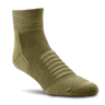 Farm to Feet Fayetteville Light Cushion 1/4 Crew Tactical Socks  -  Small / Coyote Brown