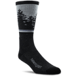 Farm to Feet Spokane Light Cushion Crew Socks  -  Medium / Charcoal/Arona
