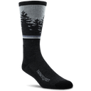 Farm to Feet Spokane Light Cushion Crew Socks  -  Medium / Charcoal/Arona