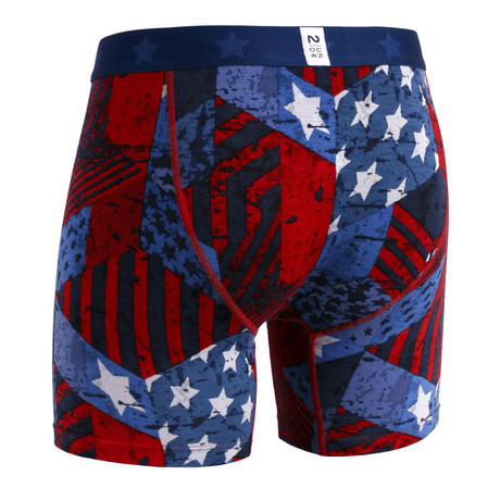 2UNDR Mens Swing Shift Boxer Brief Prints