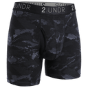 2UNDR Mens Swing Shift Boxer Brief Prints  -  Small / Black Storm