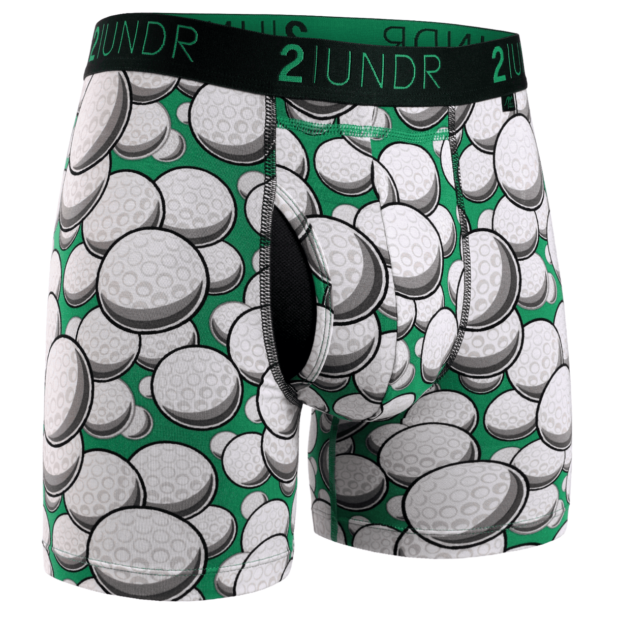 2UNDR Mens Swing Shift Boxer Brief Prints