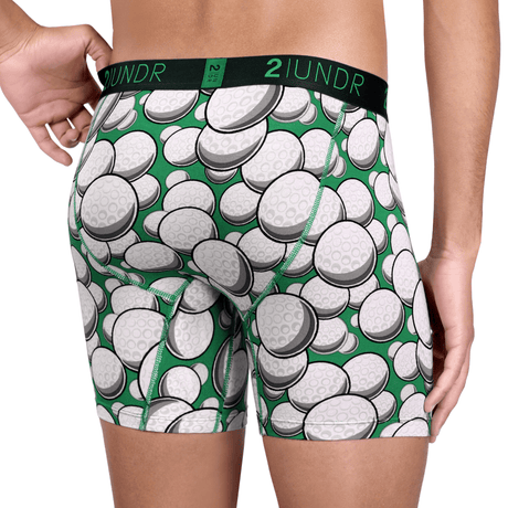 2UNDR Mens Swing Shift Boxer Brief Prints