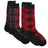 Pendleton Plaid 2-Pack Socks  -  Medium / Red