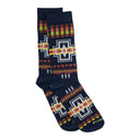 Pendleton Century Harding Crew Socks  -  Medium / Navy