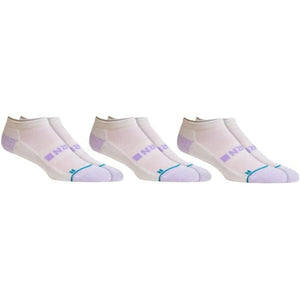 WORN No Show Performance Socks  -  X-Small / Lilac / 3-Pair Pack