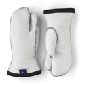 Hestra Heli Ski 3-Finger Liners  -  5 / Off White