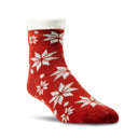 Woolrich Aloe Double Layer Socks  -  One Size Fits Most / Snowflake Red