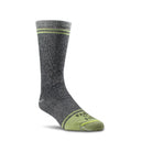 Farm to Feet St. Louis Full Cushion Extended Crew Work Socks  -  Medium / Grey/Green