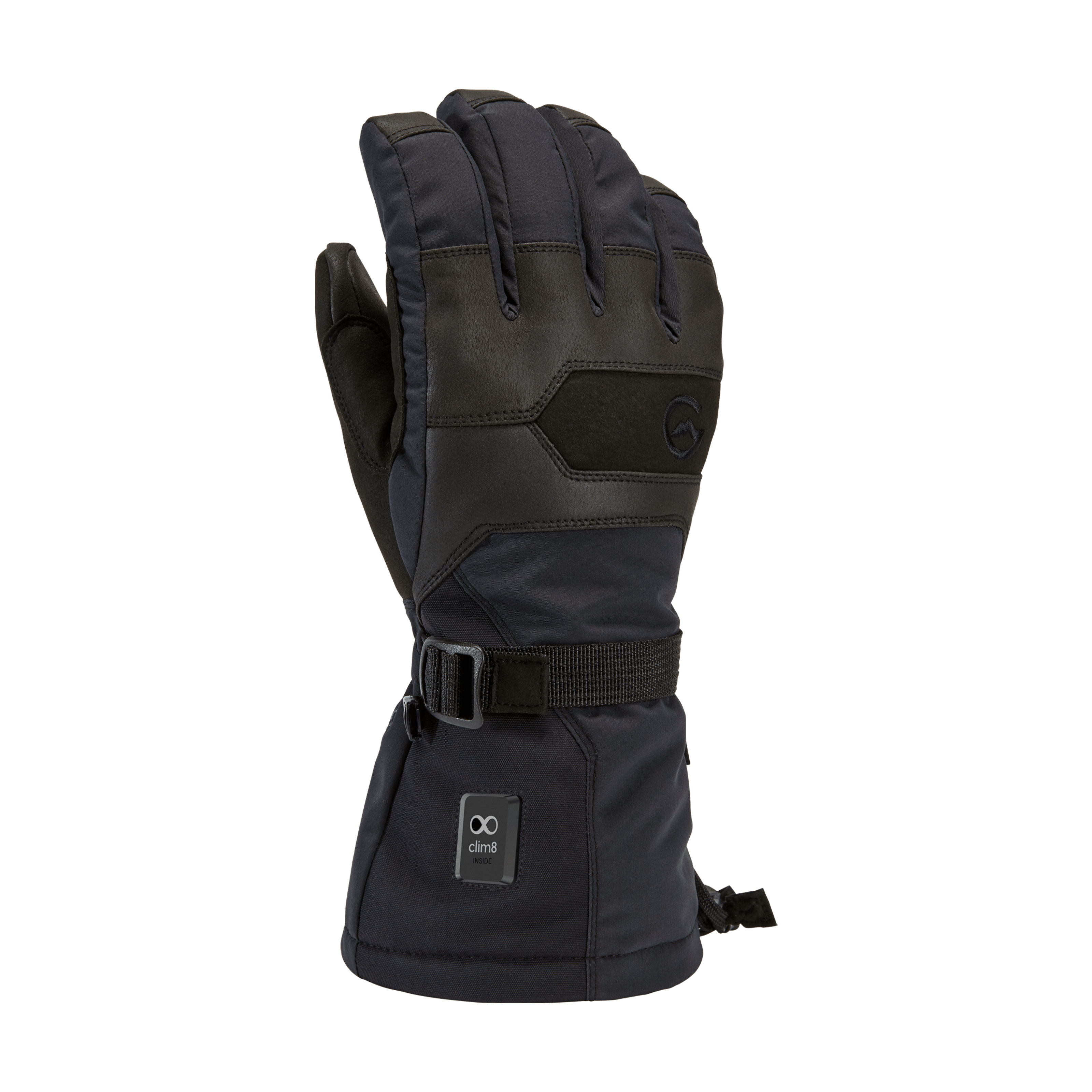 Gordini Mens Forge Heated Gloves  -  Medium/Large / Black