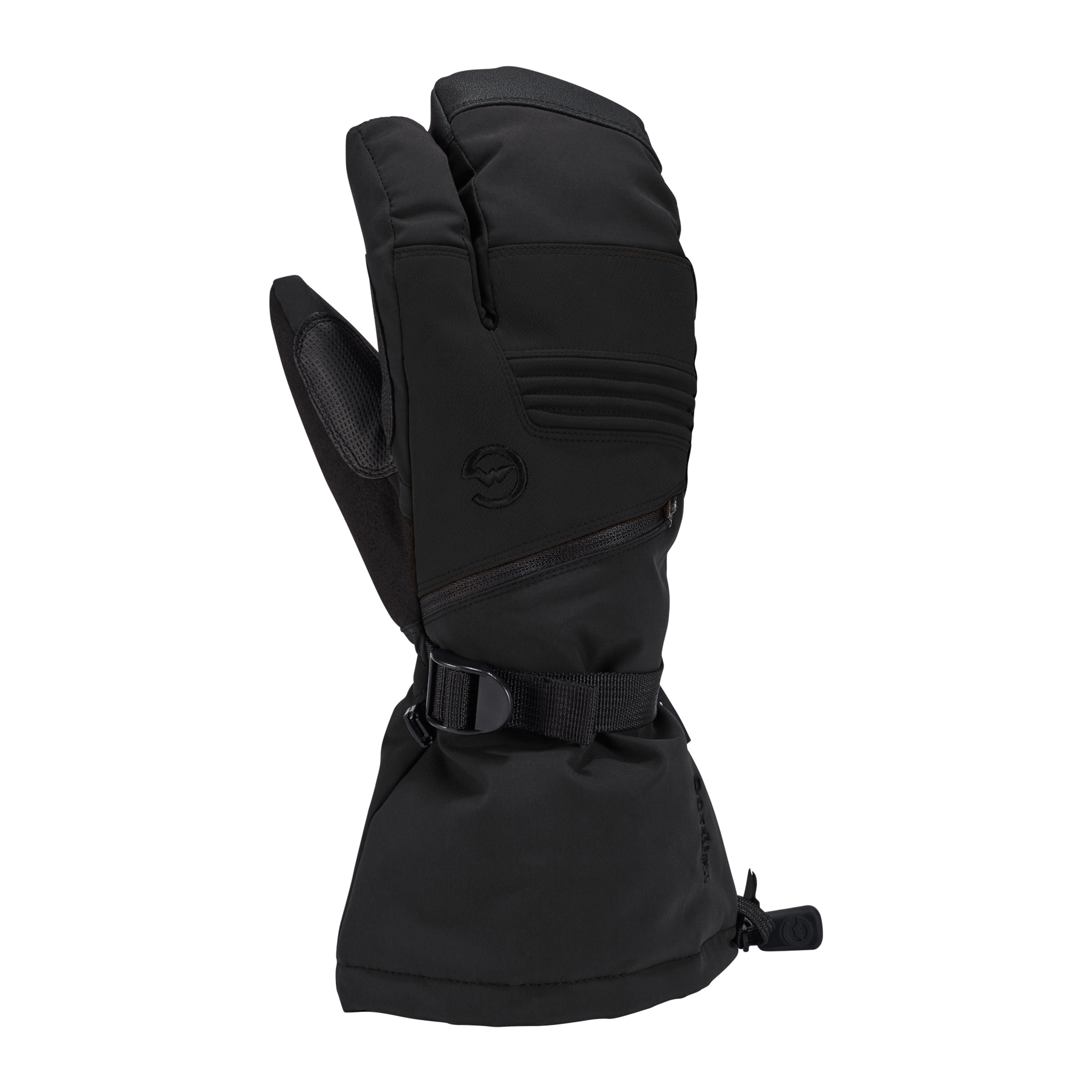 Gordini Mens GTX Storm 3-Finger Mittens  -  Small / Black