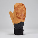 Gordini Mens Mtn Crew Artist Mittens  -  Small / Tan Black Mountain