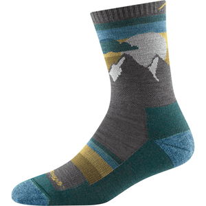 Darn Tough Womens Sunset Ledge Micro Crew Lightweight Hiking Socks  - 