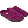 Haflinger AT Wool Slippers  -  39 / Mulberry