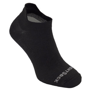 Wrightsock Cushioned Coolmesh II Tab Socks  -  Small / Black