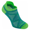 Wrightsock Cushioned Coolmesh II Tab Socks  -  Small / Blue Green Tye Dye