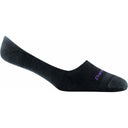 Darn Tough Womens Solid No Show Invisible Lightweight Lifestyle Socks  -  Small / Black