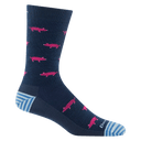 Darn Tough Mens Truffle Hog Crew Lightweight Lifestyle Socks  -  Medium / Midnight