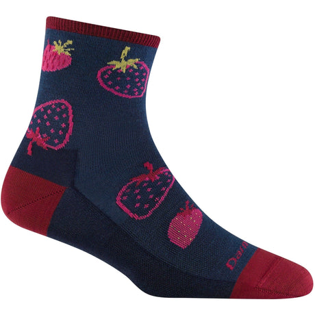 Darn Tough Womens Fruit Stand Shorty Lightweight Lifestyle Socks - Clearance  -  Medium / Midnight