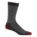Darn Tough Mens Microstripe Crew No Cushion Lightweight Socks