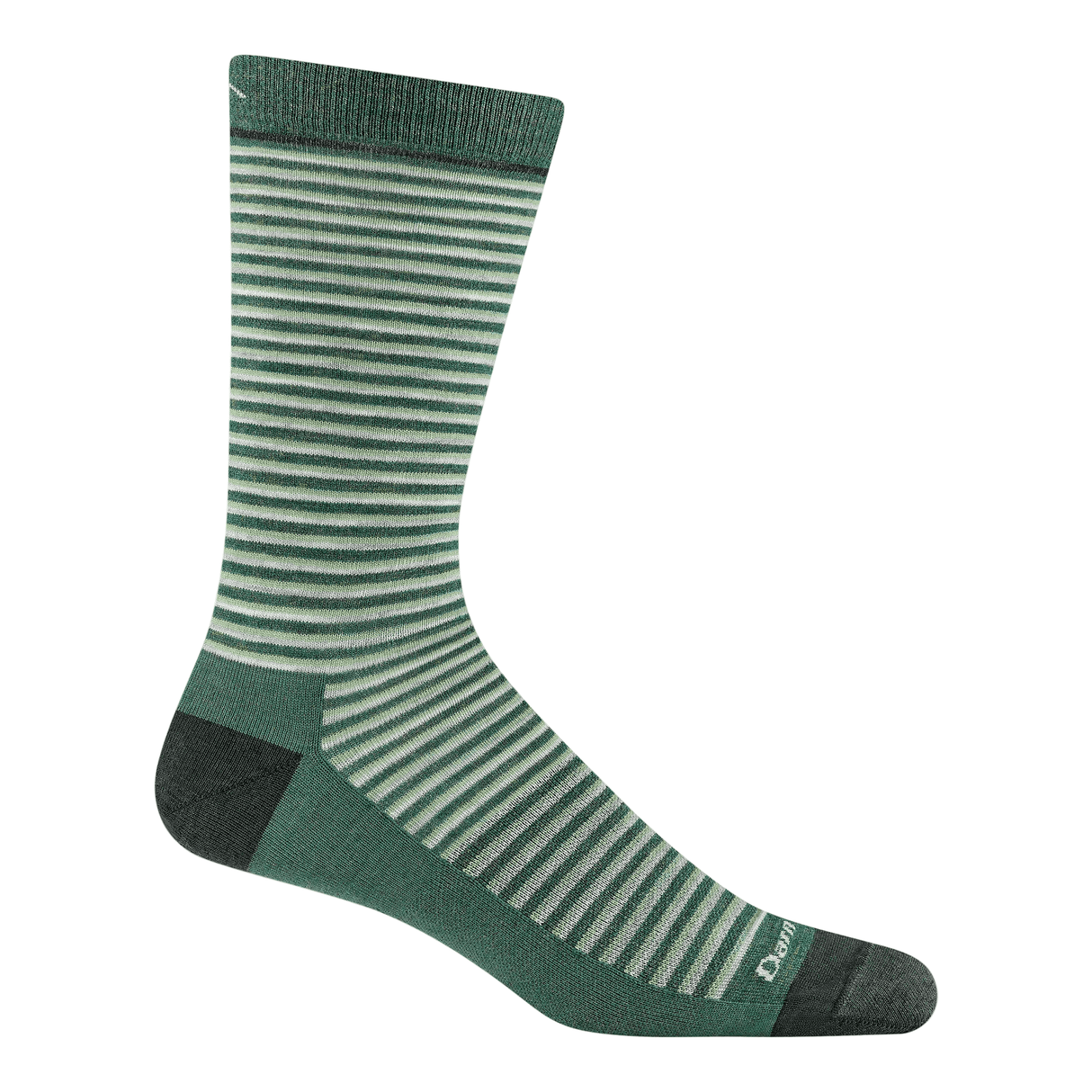 Darn Tough Mens Microstripe Crew No Cushion Lightweight Socks