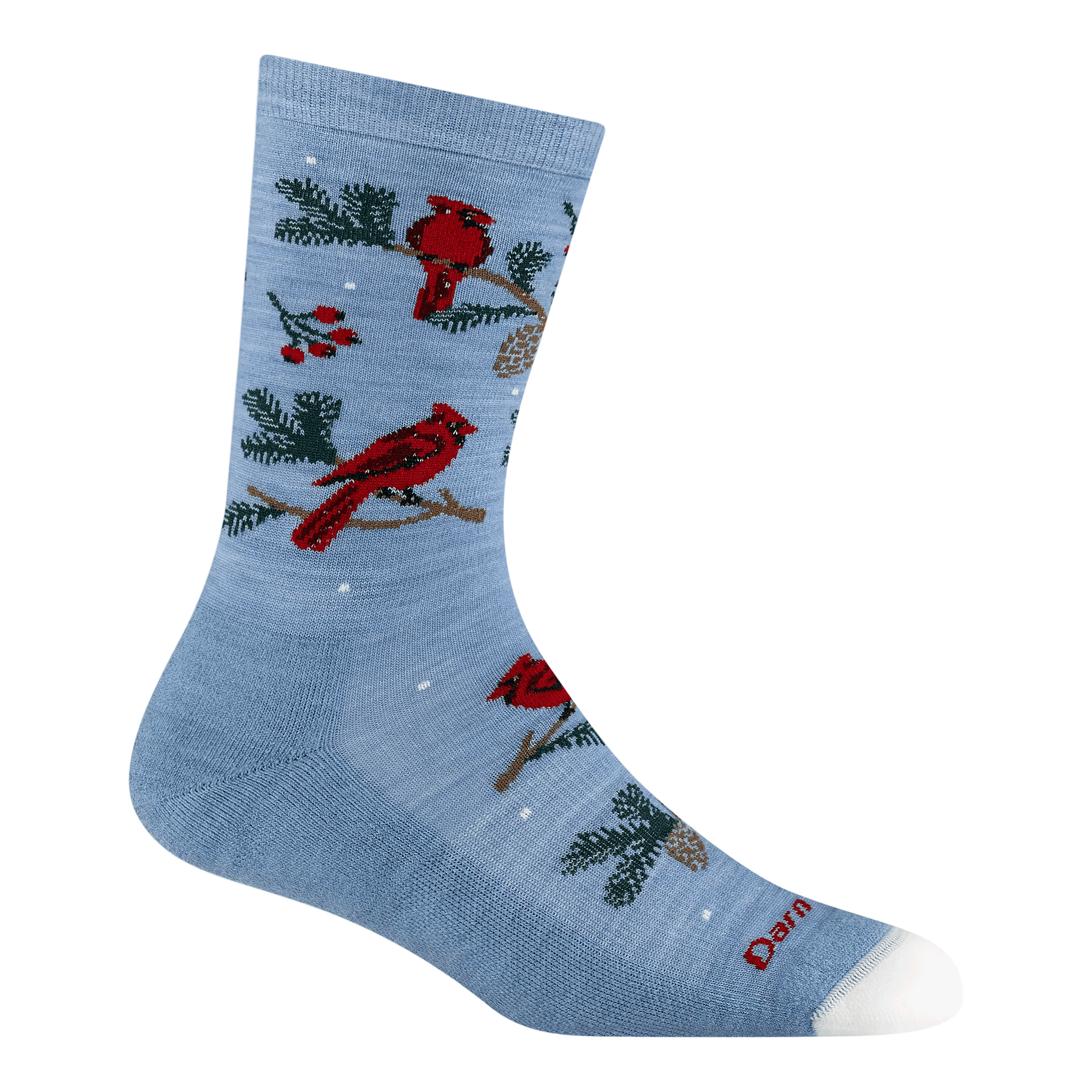 Darn Tough Womens Cardi Party Crew Cushioned Lightweight Socks